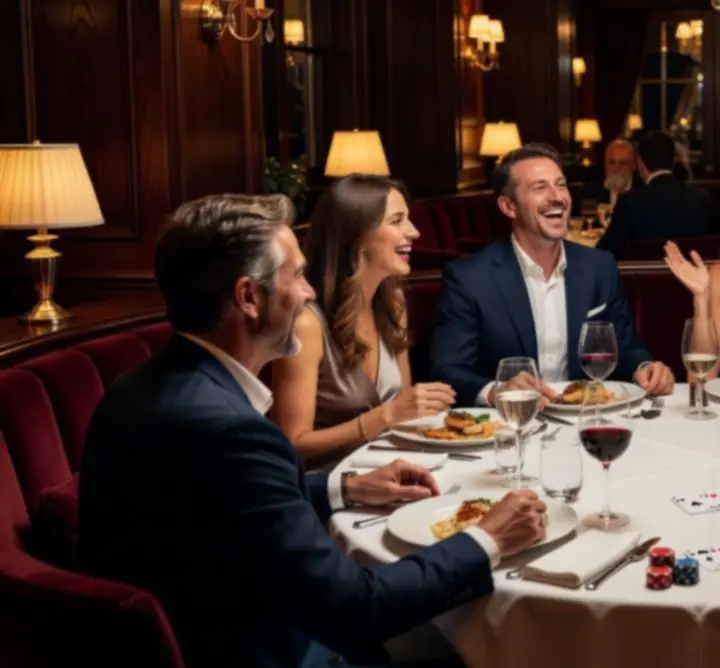 Goście restauracji Polska Food Circle podczas wieczoru